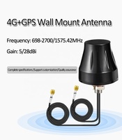 Antenne combinée verticale murale en forme de dôme, étanche, type champignon, LTE 4G GPS pour la gestion de flotte