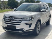 Vente en gros pas chère de Ford Explorer d'occasion importé 2018 2.3T Version Elite SUV pleine grandeur pour l'exportation Voitures d'occasion Voitures de seconde main