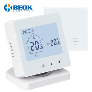 Chaudière à <span class=keywords><strong>gaz</strong></span> à commande à distance, chauffage programmable, thermostat d'ambiance <span class=keywords><strong>sans</strong></span> <span class=keywords><strong>fil</strong></span> RF - Product Image 1