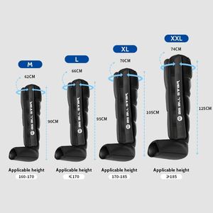 Botas de Compresión Neumáticas para Alivio del Dolor Muscular en Atletas, con Múltiples Modos de Masaje, Control de Tiempo, Marca OEM de Alta Calidad - Product Image 5
