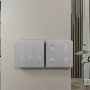 สวิตช์ม่านม้วนอัจฉริยะ ZigBee WIFI 1 ช่อง / 2 ช่อง มาตรฐาน EU UK ควบคุมผ่านแอป <span class=keywords><strong>Smart</strong></span> Life Tuya - Product Image 5