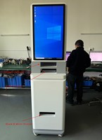 Kiosque d'impression et de numérisation de documents en libre-service pour hôpital de 32 pouces avec fonction d'impression et de copie de photos et de documents SDK