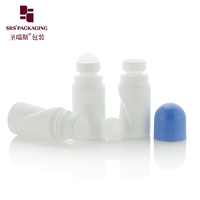 Bouteille à bille roulante en PP anti-fuite avec logo personnalisé SRS, avec bille roulante en plastique pour déodorant