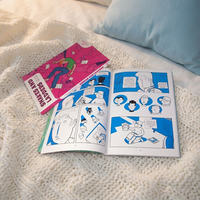 Impression de bandes dessinées personnalisées, impression de livres à colorier, prix bas, livres à couverture souple