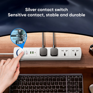 Mitsushi điện mở rộng cửa hàng sạc điện dải 3 ổ cắm 3 Cổng <span class=keywords><strong>USB</strong></span> - Product Image 2