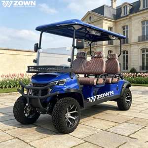 Voiture de golf électrique 4 places, 72V, autonomie 50 km, châssis en aluminium, directement de l'usine, pour le tourisme - Product Image 5
