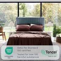 Juego de Funda Nórdica de Siete Piezas de Lyocell Orgánico Moderno, Jacquard de 300 Hilos, para Cama de 2.0m, Grado A, Personalizable