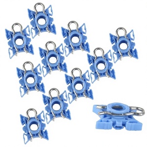 Clip para Regulador de Ventanas 51321938884 para Volvo S80 BMW, Repuesto de Acero y Nylon Marino, Color Azul y Blanco - Product Image 1