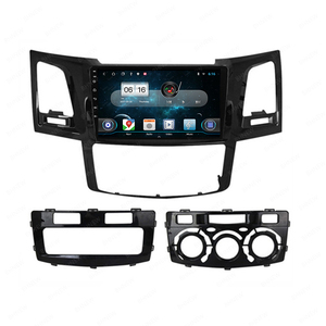Reproductor de DVD para coche <span class=keywords><strong>Android</strong></span> para Toyota Fortuner 2004-2015 Toyota Hilux 2004-2016 navegación GPS WIFI BT unidad principal de Radio automática sin DVD - Product Image 1