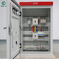 Armoire de distribution d'énergie triphasée protégée par un disjoncteur 250A pour projet électromécanique