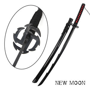 Vente en gros d'eau de Javel 104cm Kurosaki Ichigo Zangetsu Anime véritable épée de sécurité arme jouet <span class=keywords><strong>Katana</strong></span> bois épées pour Cosplay jouant garçons - Product Image 3