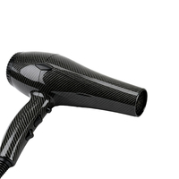 Sèche-cheveux en fibre de carbone à température constante, résistant aux hautes températures, séchage rapide, soin des cheveux, certifié CE