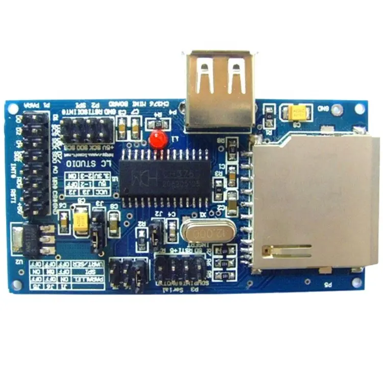 Mouse and keyboard CH376S usb card module supports parallel serial SPI interface