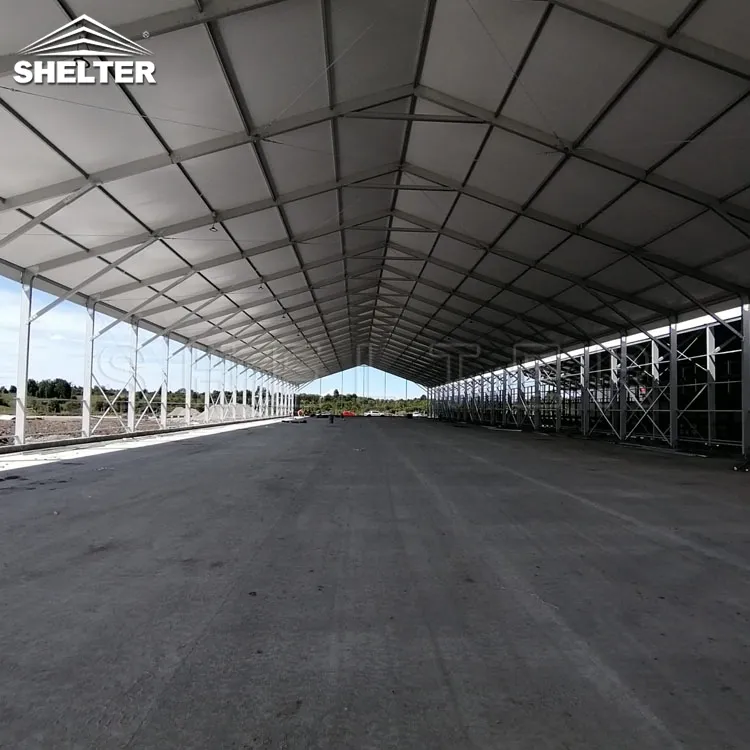 Professional Manufacturers Sale Temporary Shelter Aluminium Warehouse Storage Tent