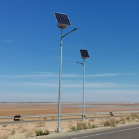 ZGSM - Farolas Solares LED Integradas para Exteriores, Impermeables, de 20, 30, 40, 50 y 60 Vatios