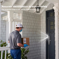 Cerradura Inteligente WiFi Tuya con Cámara de Ojo de Gato, Huella Dactilar, Contraseña, Tarjeta IC, Llave, Desbloqueo Remoto, Seguridad para el Hogar, para Puerta de Madera - App Tuya