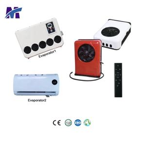 Aftermarket Heavy Duty Truck elettrico 12V 24Volt bianco rosso sistema di condizionamento dell'aria del veicolo unità DC portatile per camion letto RV - Product Image 4