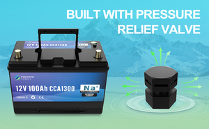 緊急スタートボタン圧力リリーフバルブNa + スタートバッテリー12V 60Ah 80Ah 90Ah 100Ahナトリウムイオン電池 - Product Image 6