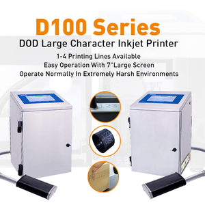 Imprimante jet d'encre DOCOD DOD D100 7 points, la plus économique pour le marquage de lots, avec encre blanche la moins chère, pour sacs de pneus - Product Image 3