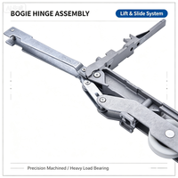 Kit complet de quincaillerie anti-rouille pour fenêtre coulissante et porte, pour profilé en aluminium.