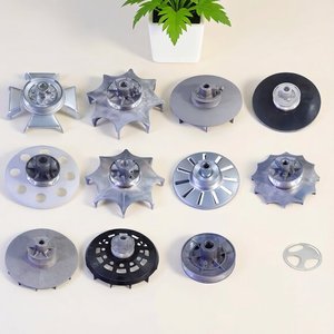 Polea Universal para Lavadora, Aspas de Ventilador de Aleación de Aluminio, Disco de Enfriamiento del Motor, Pieza del Motor - Product Image 1