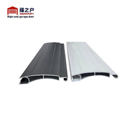Porte à enroulement électrique moderne en alliage d'aluminium, surface finie, certifiée CE, pour hôtels, commerces et espaces commerciaux