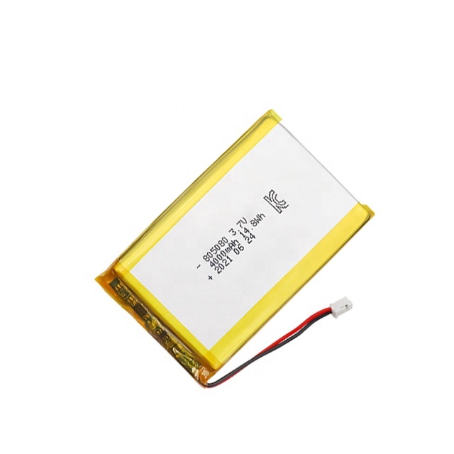 Lithium Polymer Battery 3.7V 4000Mah 5000Mah 5200Mah 805080 105080 for Solar Power Bank
