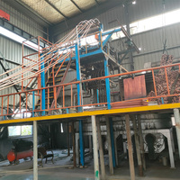 Ligne de refusion de cuivre de cathode usagé pour la production continue ascendante de barres de cuivre de 20 mm