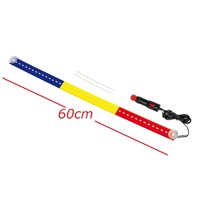 Tricolore bleu jaune rouge dans toutes les bandes led bar camion accessoires automobiles LED lumières de la même couleur que le drapeau de la roumanie