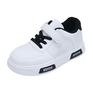 2025 printemps automne enfants chaussures de Sport décontracté garçons baskets nouvelles filles chaussures de course semelle souple fermeture Velcro cuir artificiel - Product Image 6