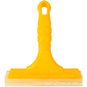 Raschietto per acqua giallo con manico corto e lungo, strumento per pellicole pubblicitarie Oxford per auto, raschietto per <span class=keywords><strong>vetro</strong></span>, raschietto per fughe, raschietto per tendini - Product Image 5