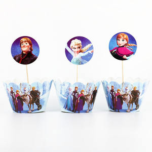 Ywbeyond ที่ห่อ<span class=keywords><strong>เค้ก</strong></span><span class=keywords><strong>เอ</strong></span><span class=keywords><strong>ล</strong></span><span class=keywords><strong>ซ่า</strong></span>แอนนา,อุปกรณ์ตกแต่งสำหรับงานเลี้ยงวันเกิด - Product Image 3