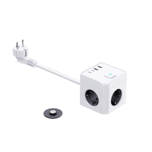 17W <b>USB</b> Ports EU Power Strip with 2 <b>USB</b>-A 2 Type-<b>C</b> 3 AC Outlets 16a 1.5M Cable 2 <b>USB</b> Charging Ports Electrical <b>Plug</b> Type - Product Image 1