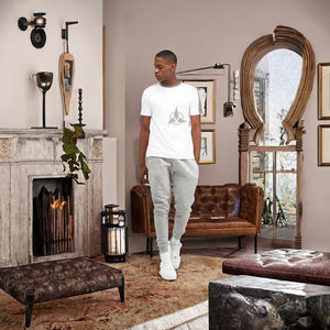 Pantalones Deportivos de Forro Polar para Hombre, Corte Ajustado, Estilo Urbano, Cintura Elástica, Corte Medio, con Logotipo Personalizado, Modelo 3329 HHJ - Product Image 3