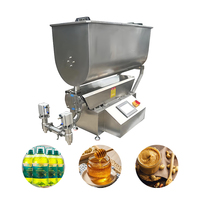 Mélangeur semi-automatique horizontal en U de 100 L en acier inoxydable avec fonction d'agitation pour céréales visqueuses, vernis à ongles, shampoing