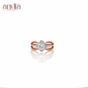 Bague en argent sterling 925 de qualité supérieure avec options en or 10K, 14K, 18K, bijoux fins de luxe, fiançailles, mariage, anniversaire - Product Image 3