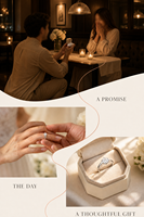 Bague solitaire en or 14 carats avec diamant de laboratoire taille ronde, bande sculptée, bijou de mariage unisexe, cadeau, certificat IGI
