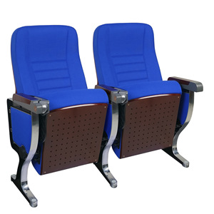 Sillas de Auditorio Jiarunde de Tela con Patas de Aleación de Aluminio y Reposabrazos para Teatro, Cine y Sala de Conferencias - Product Image 1