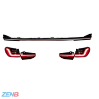 Conjunto de luces traseras de ancho completo para BMW Serie 7 G11 modificado G12 con luces LED de marcha con efecto de escaneo