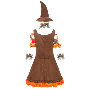 Disfraz de Bruja para <span class=keywords><strong>Mujer</strong></span>, Disfraz de Espantapájaros para Actuación en Escenario, Fiesta de Disfraces, Halloween, <span class=keywords><strong>Payaso</strong></span> - Product Image 4