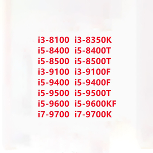 Usos: 8100 8400 I5 8500 8600 9500 K 9400F 9700 T 9600kf K CPU de varios tipos - Product Image 5