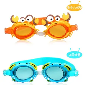 Çocuklar gözlük komik ayarlanabilir burun yüzme cam çocuklar için Anti sis yaz tedarikçiler