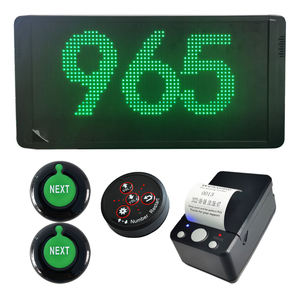 ระบบเรียกคิวไร้สาย เครื่องออกตั๋วพร้อมหน้าจอขนาดใหญ่ ปุ่ม<span class=keywords><strong>ค</strong></span>วบ<span class=keywords><strong>ค</strong></span>ุมต่อไป เครื่องพิมพ์<span class=keywords><strong>ค</strong></span>วามร้อน - Product Image 1
