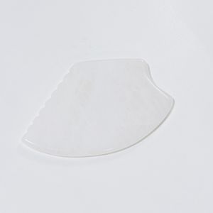 Masajeador Facial de Cristal Blanco de Jade 100% Natural para el Cuidado de la Piel - Product Image 2