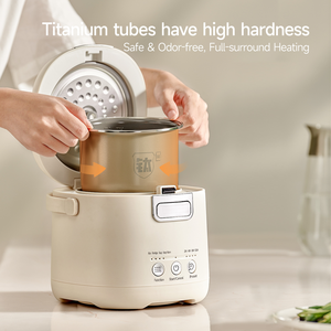 Cuisinière à <span class=keywords><strong>riz</strong></span> automatique intelligente MBL, gaz et électrique, capacité de 5,1 à 6,0 L, en alliage <span class=keywords><strong>d</strong></span>'aluminium, minuterie numérique, cuisson rapide, multifonction - Product Image 4