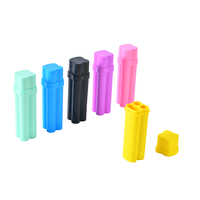 WOWO TECH Vente en gros de tube à cigarettes carré multifonction portable à l'épreuve des enfants LOGO personnalisé 88 mm en plastique