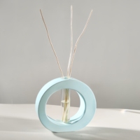 Nouveau Creative Home Floral Couleur 60ml Aromathérapie Diffuseur Tube À Essai Forme Sans Feu Rotin Ornement Moustique Répulsif Parfum