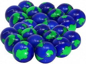 Balles anti-stress promotionnelles en mousse PU de forme personnalisée - Product Image 5