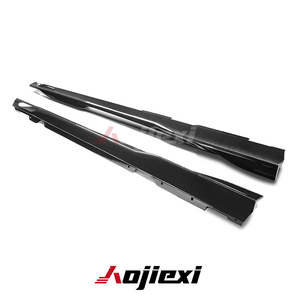 Gonna laterale in fibra di carbonio stile SQ per <span class=keywords><strong>BMW</strong></span> <span class=keywords><strong>4</strong></span> <span class=keywords><strong>serie</strong></span> G26 <span class=keywords><strong>4</strong></span> porte 2021 + <span class=keywords><strong>Gran</strong></span> Coupr paraurti laterale Splitter Kit corpo di alta qualità - Product Image 6