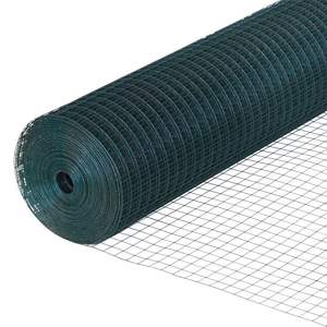 Low Price PVC Coated Welded Iron Wire <b>Mesh</b> <b>Fence</b> Roll 1/2"x1/2" Round Hole Dark Green Eco Friendly Rodent Proof Australia Style - Product Image 6